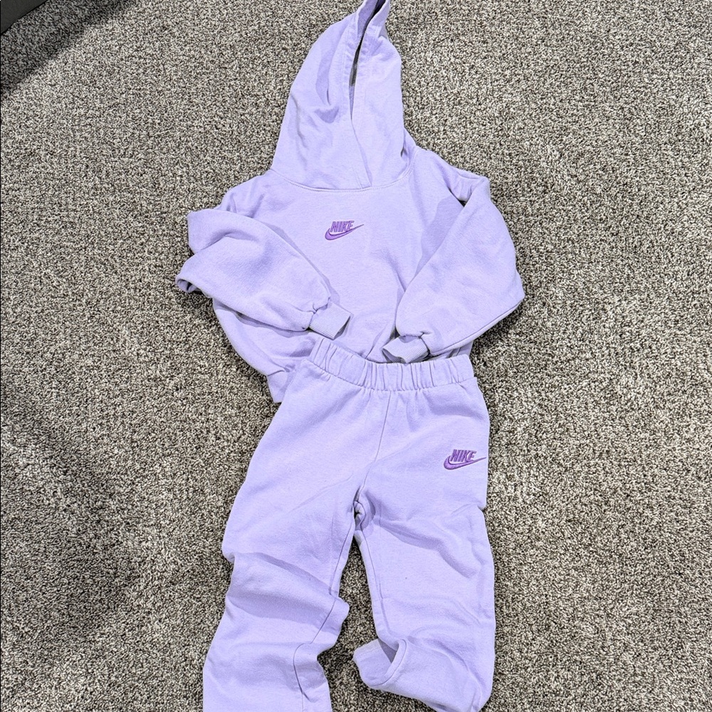 Nike Lavender Tracksuit Set
